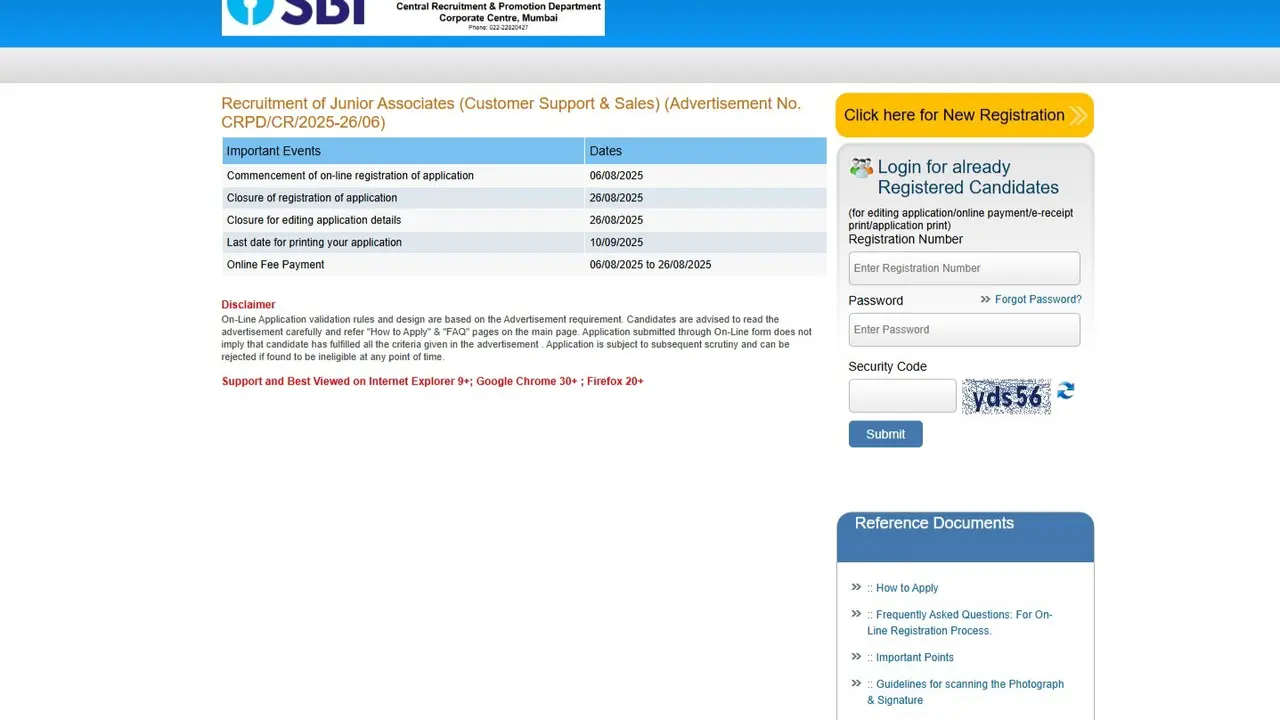 SBI Clerk Recruitment 2025: Registration Window Closes today at sbi.co.in, Know How to Apply SBI Clerk Recruitment 2025