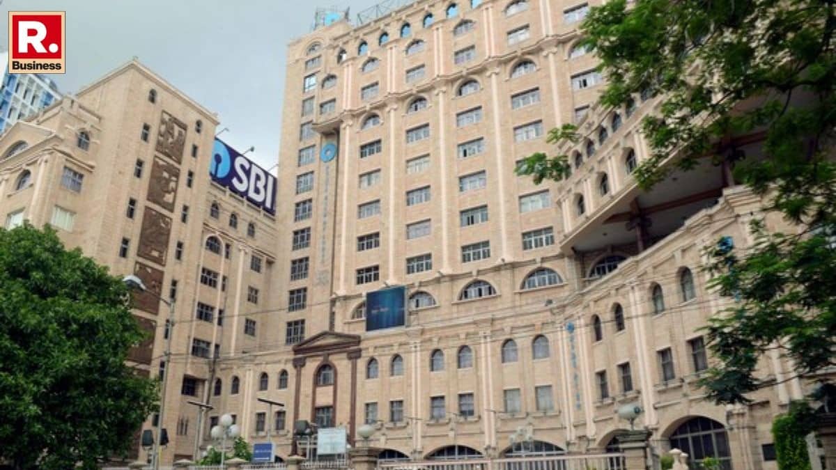 SBI crossed the ₹10 lakh crore market capitalisation mark after its shares hit record highs