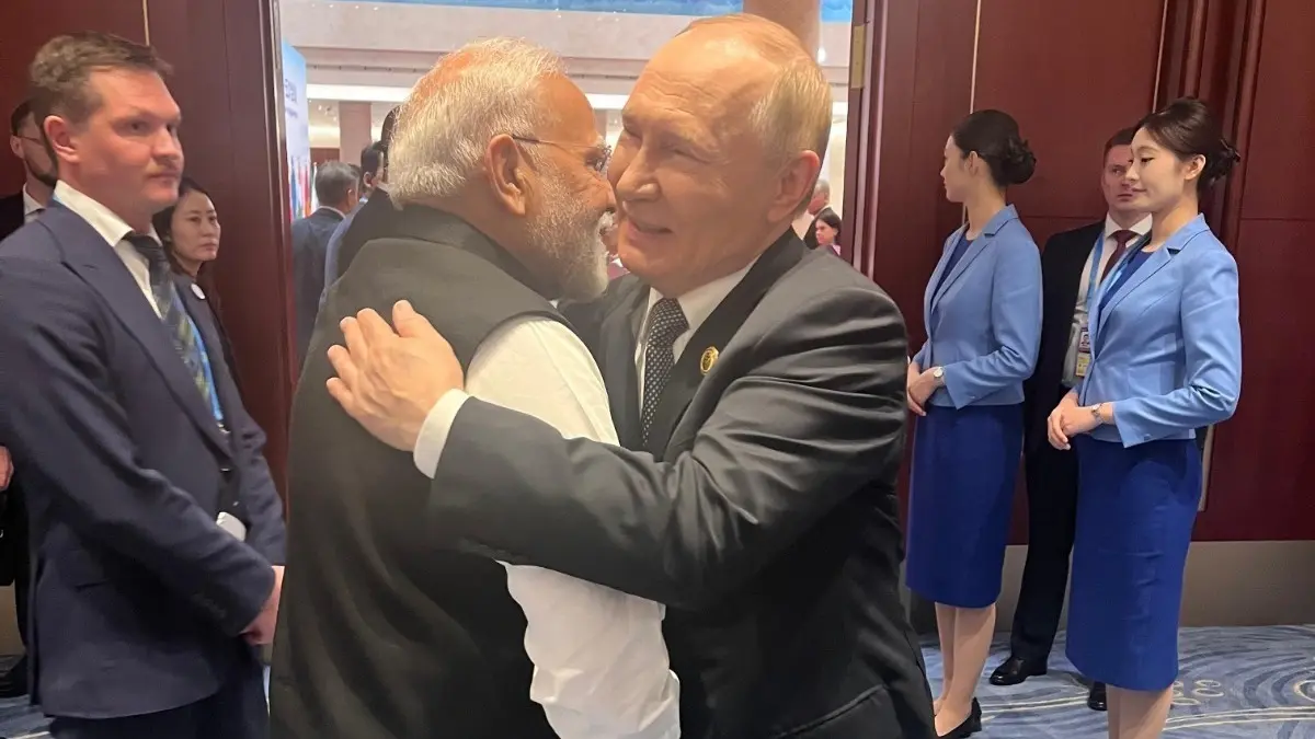 SCO Summit: Modi-Putin Bonhomie, Pak battles for relevance.