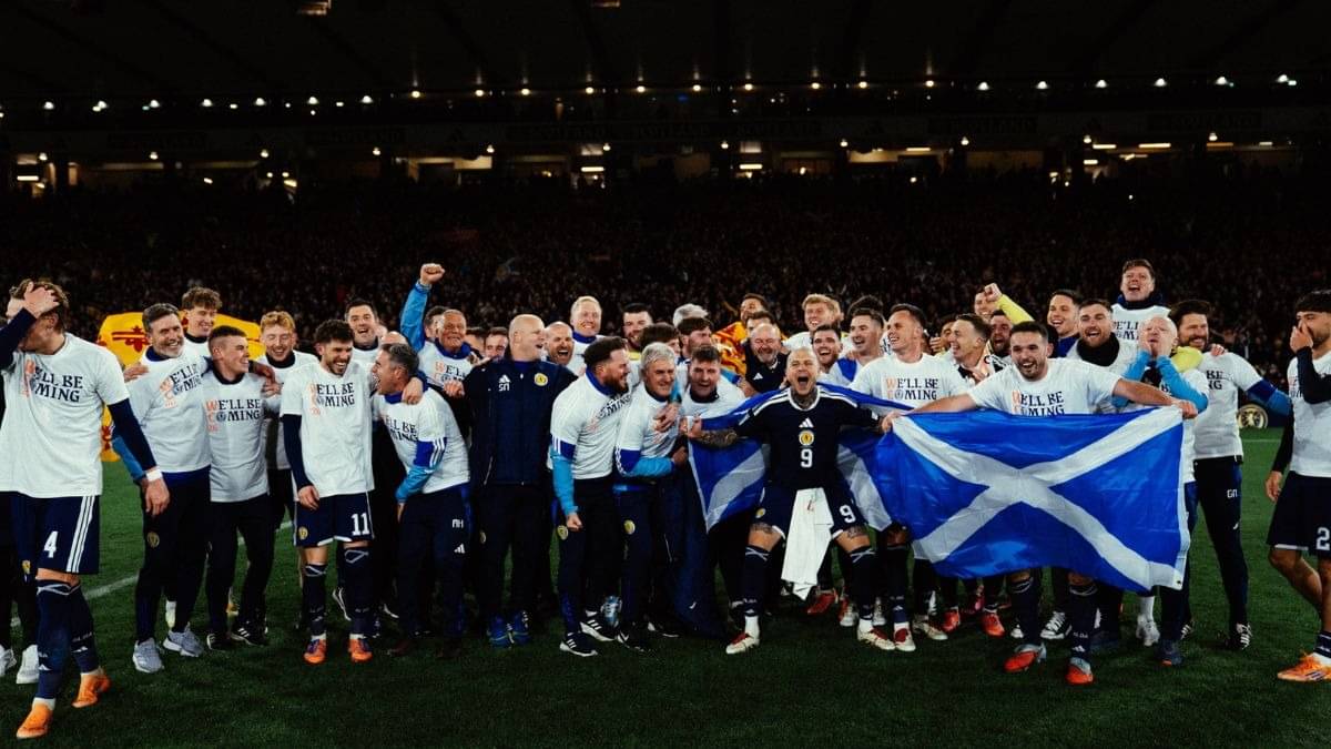 Scotland celebrates 2026 World qualifications