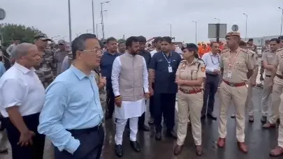 Aviation Minister Naidu Inspects Terminal-1 of Delhi Airport, Calls For Countrywide Audit Union Civil Aviation Minister Ram Mohan Naidu Kinjarapu takes stock of the situation