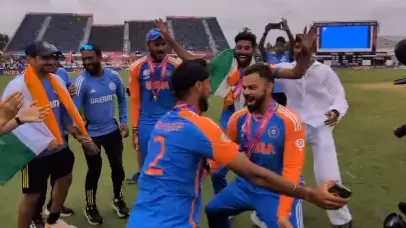 Bhangra, fist bumps, and a huddle: Team India revels in World Cup glory Team India