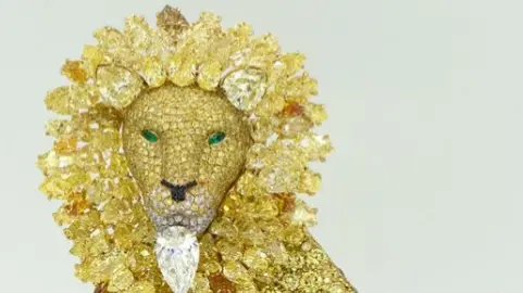 When Anant Ambani's 50-Carat Diamond Brooch Stole The Show At His Jamnagar Pre-wedding as Bash Anant Ambani's 50-carat diamond wedding brooch