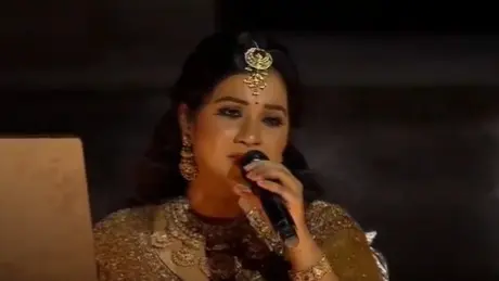 Anant's Shubh Aashirwad: Shankar Mahadevan, Shreya Ghoshal Present Soulful Rendition Of Ram Bhajan Shreya Ghoshal