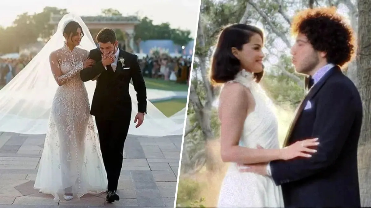 Selena Gomez and Priyanka Chopra opt for Ralph Lauren bridal looks