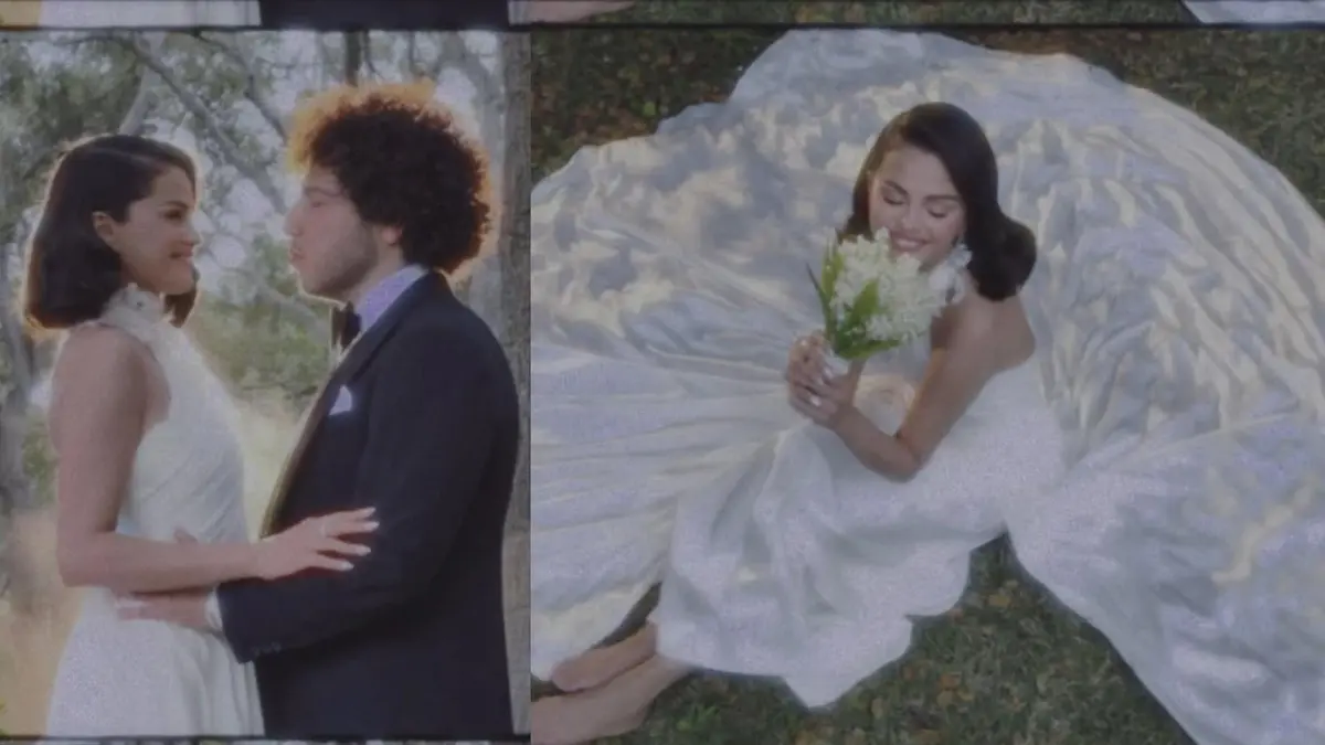 Selena Gomez Marriage Photos: शादी के बंधन में बंधे सेलेना गोमेज-बेनी ब्लैंको, सामने आई रॉयल वेडिंग की खूबसूरत तस्वीरें Selena Gomez- Benny Blanco marriage