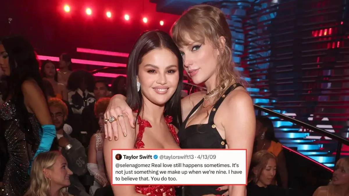 16 Years Later: Selena Gomez Revisits Taylor Swift's 2009 Post On 'Real Love' As Singer Announces Engagement With Travis Kelce Selena Gomez reacts to Taylor Swift's engagement