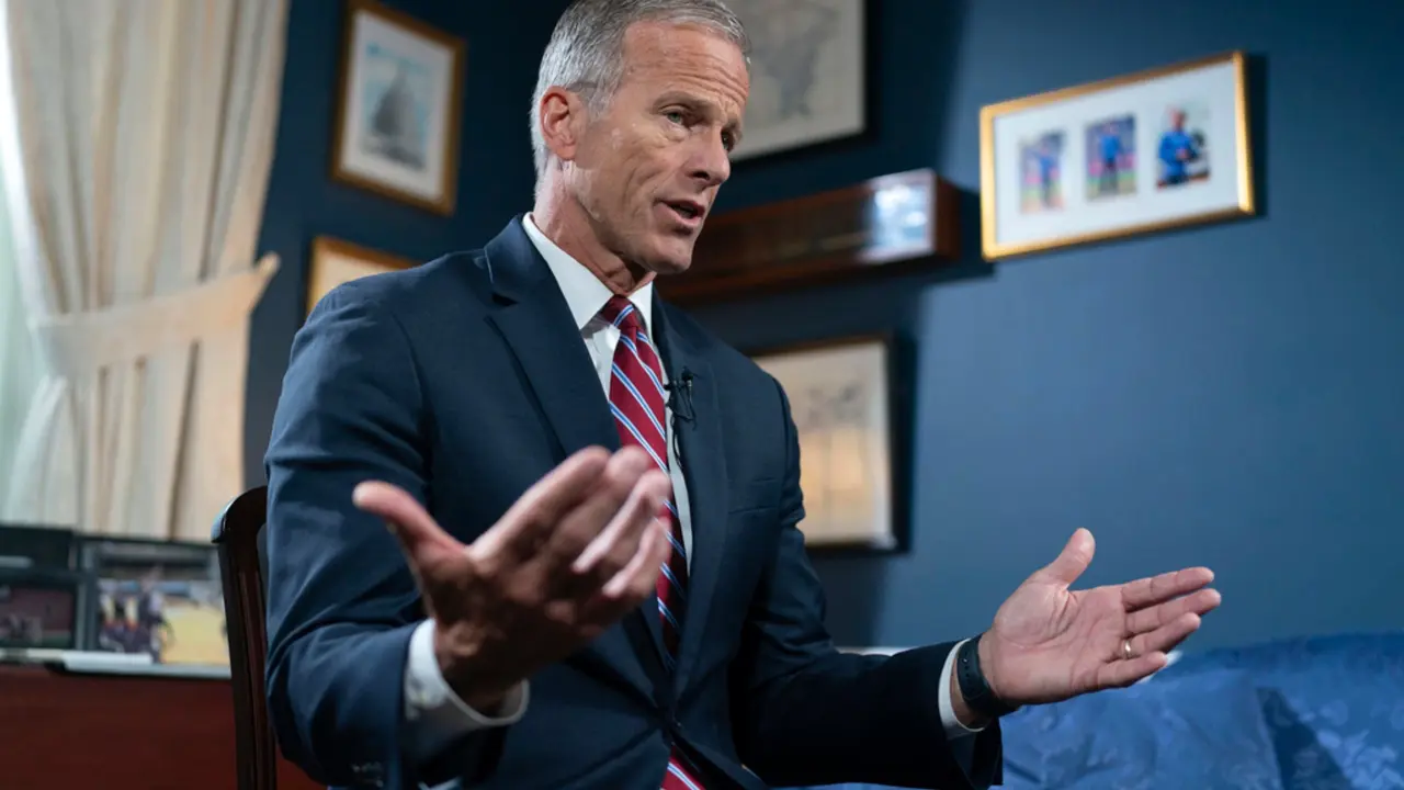 John Thune is Striving to Be Next Republican Senate Leader, but Can He Rise in Trump's Gop? Senate Minority Whip John Thune