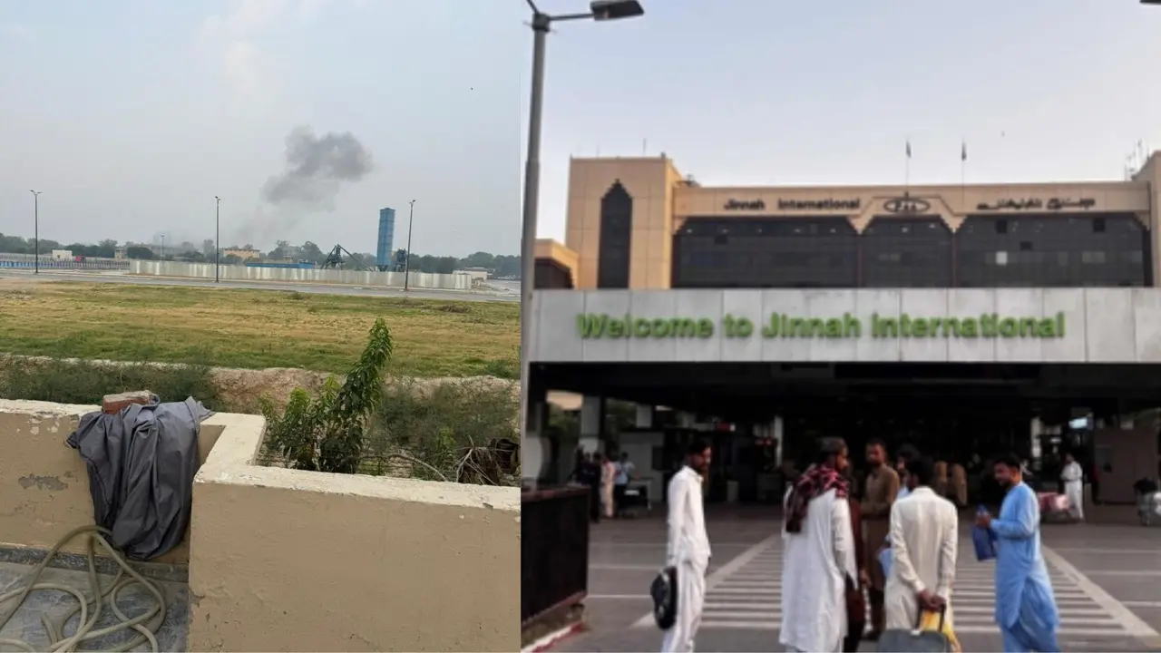 serial blast at lahore airport