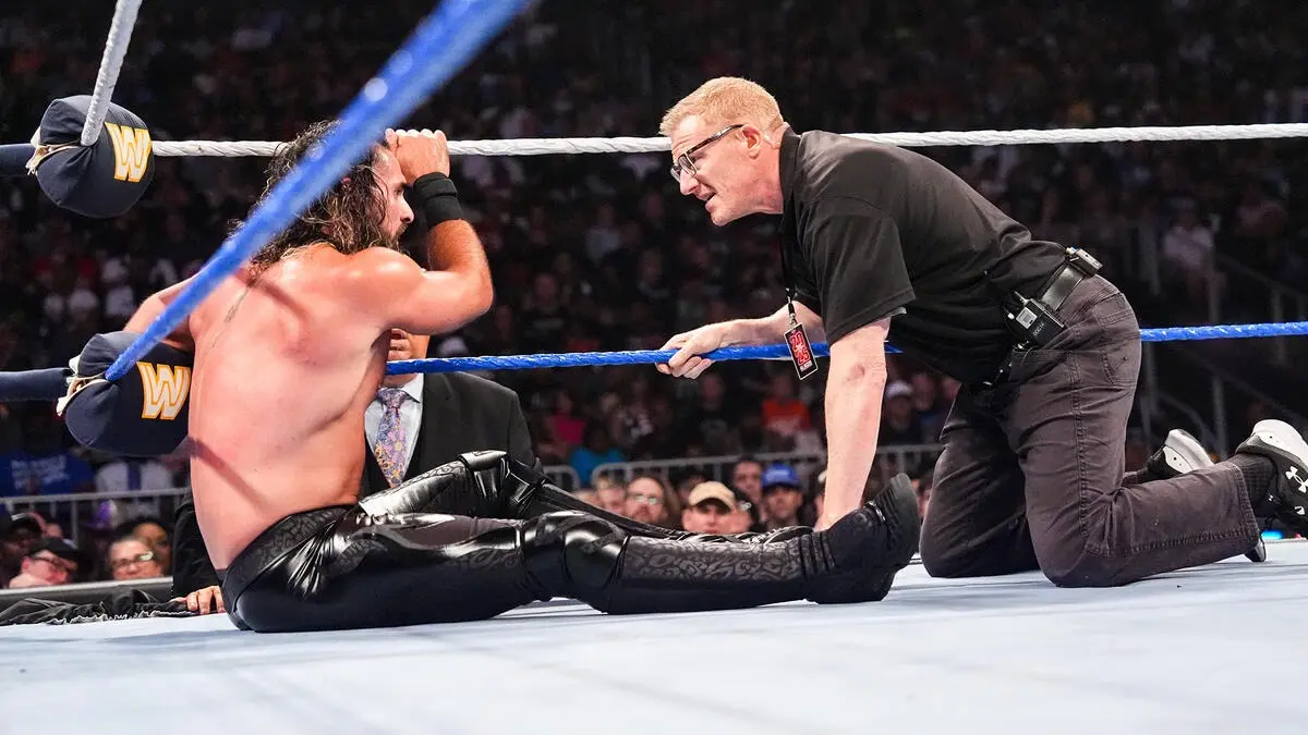 Seth Rollins Shares Update On Injury During WWE SNME And Expected Recovery Timeline, Reveals Knee 'A Little Too Swollen' Seth Rollins