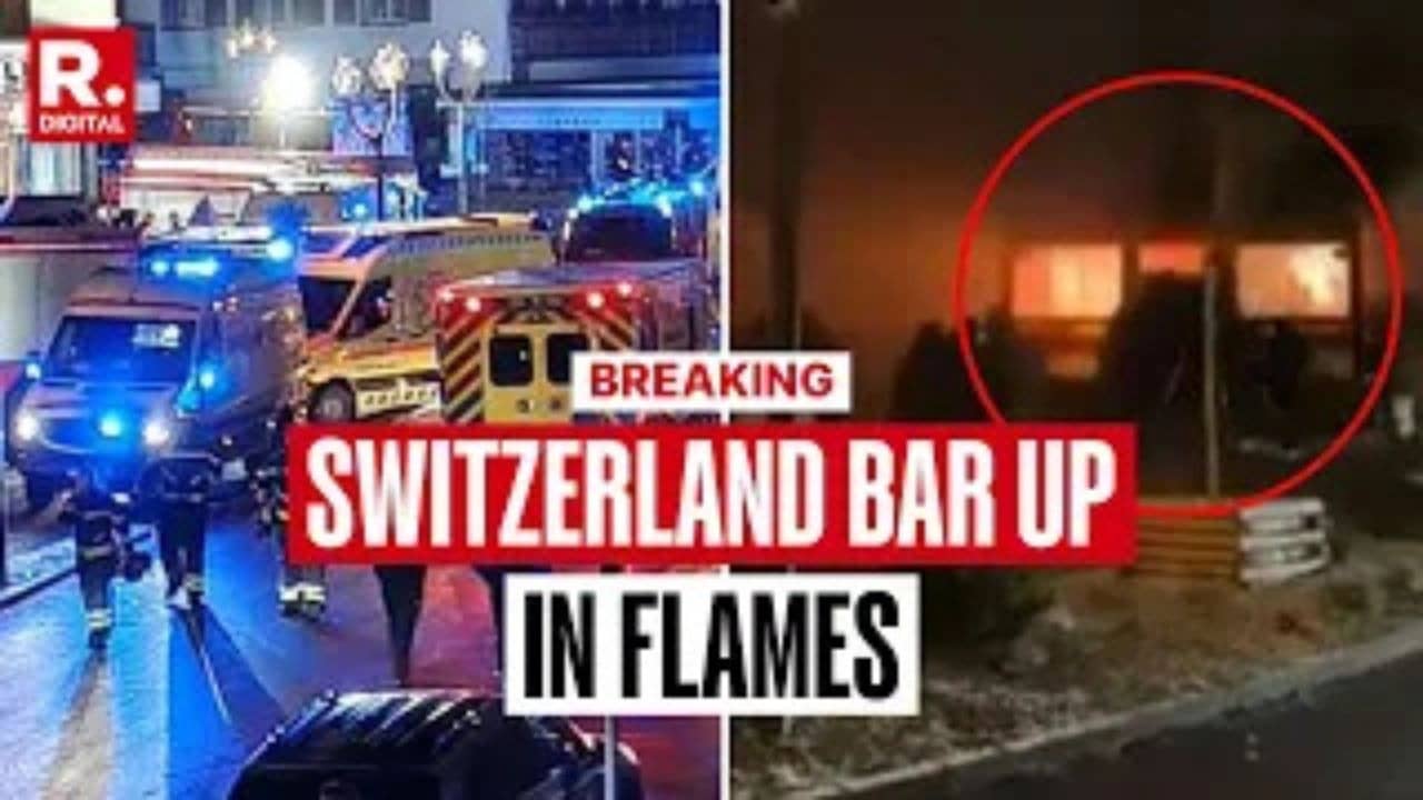 Several Reportedly Killed After Bar Catches Fire In Switzerland