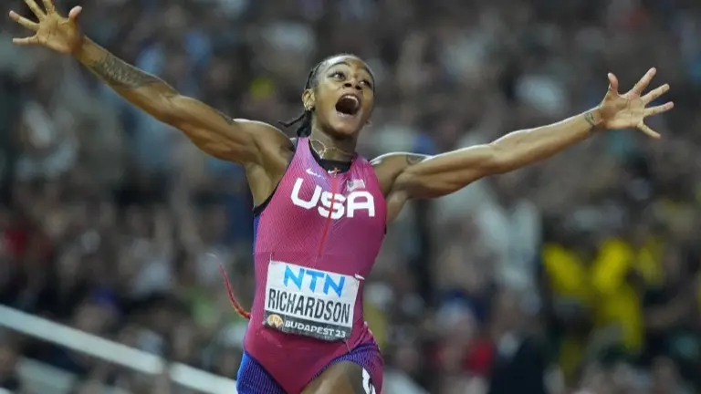 Sha’Carri Richardson out to prove she is not just back, but better after drug suspension Sha’Carri Richardson in action