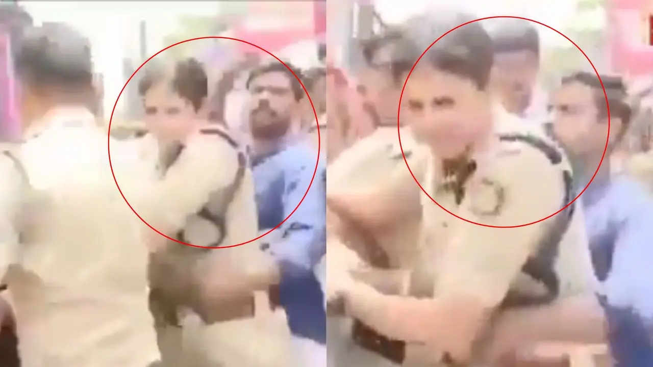 Shaemful: On-Duty Woman Cop Harassed Amid Arrest Attempt, Leaves Internet Furious | WATCH