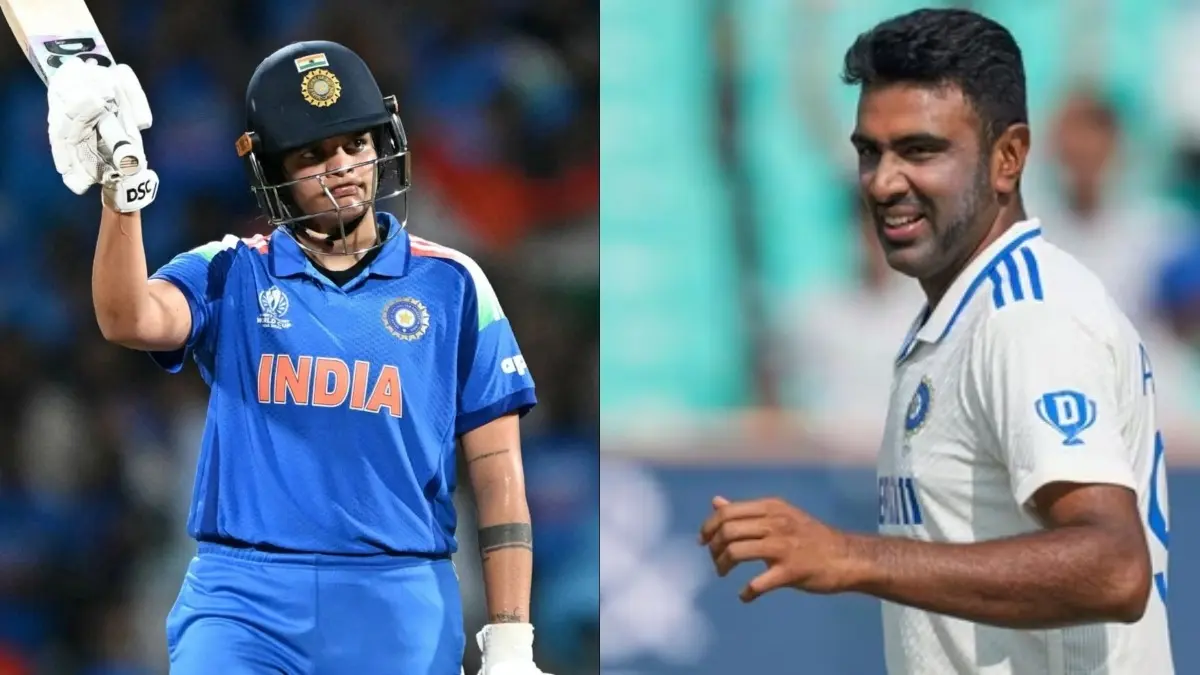 Shafali Verma, R. Ashwin