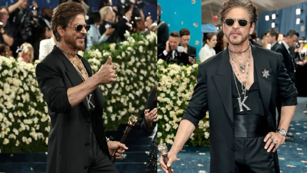 Shah Rukh Khan introduces himself at MET Gala 2025