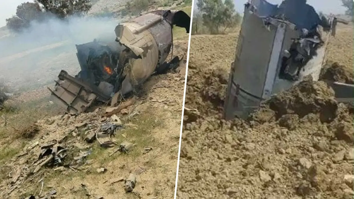 Shaheen-3 missile Explosion