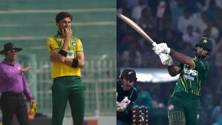 Shaheen Afridi and Fakhar Zaman