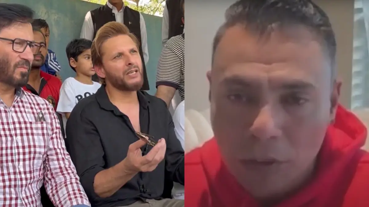 Shahid Afridi and Danish Kaneria