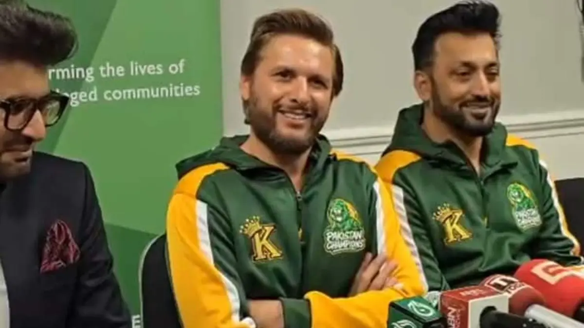 Shahid Afridi Presser