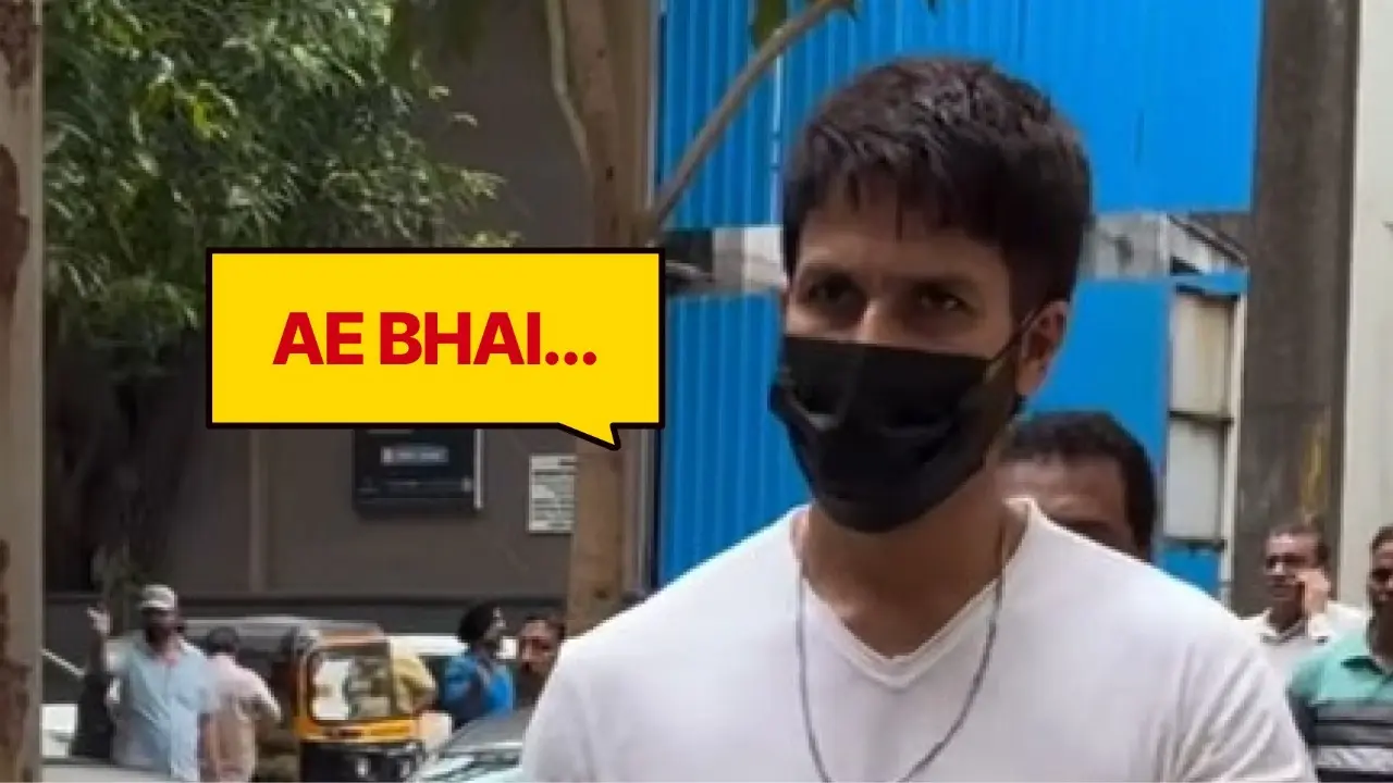 Shahid Kapoor loses cool at paparazzi