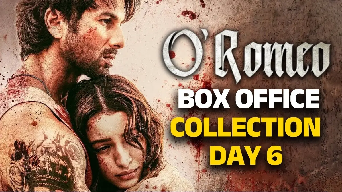 O'Romeo Box Office Collection: बजट के कितने करीब पहुंची शाहिद की 'ओ रोमियो'? जानें बुधवार का कुल कलेक्शन shahid-Kapoor o-romeo-box-office-collection-day-6-starring-tripti-dimri-and-others-bollywood-hindi-film