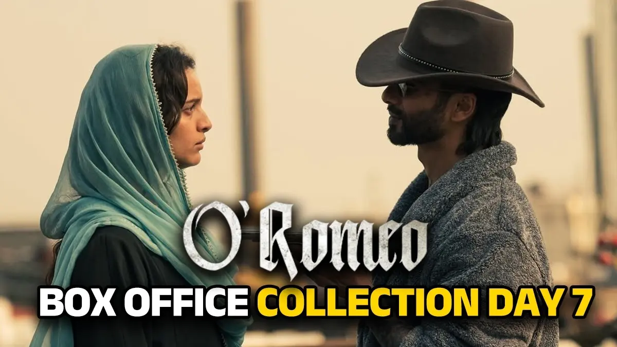 O'Romeo Box Office Collection Day 7: कम नहीं हो रहा शाहिद की 'ओ रोमियो' का फीवर, 7वें दिन अपनी ही फिल्मों को दिया पछाड़; जानें कुल कलेक्शन shahid-kapoor-o-romeo-box-office-collection-day-7-starring-tripti-dimri-and-others-bollywood-hindi-film