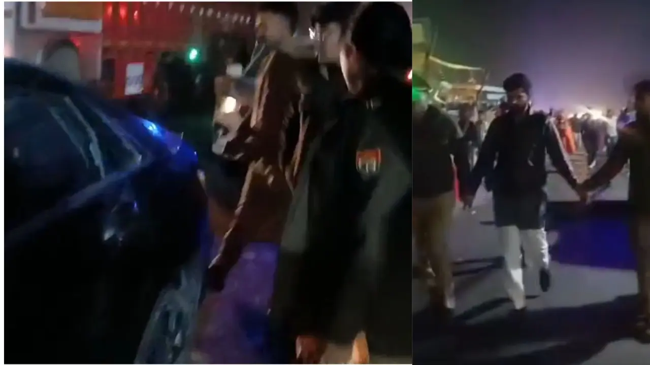 shahjahanpur news tauqeer raza khan son met an accident injured