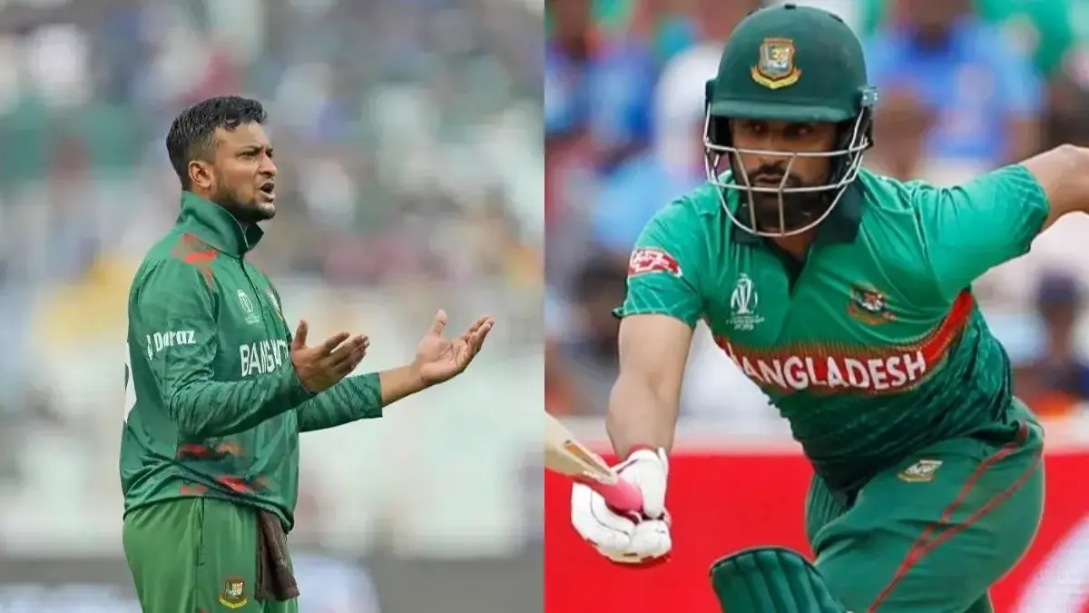 Shakib Al Hasan. Tamim Iqbal