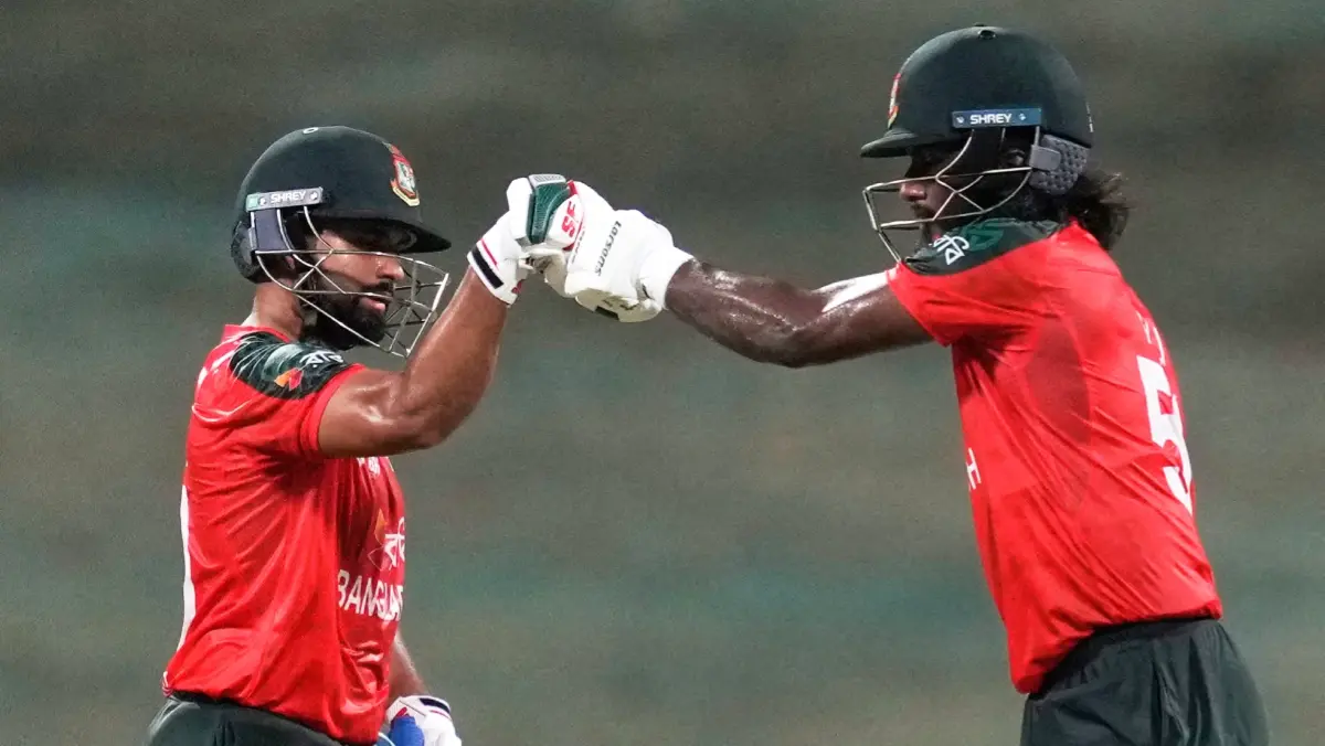 'They Must Be Cautious': Jaker Ali Highlights Bangladesh's Biggest Mistake Which Led To Their Debacle Against Sri Lanka In Asia Cup 2025 Shamim Hossain and partner Jaker Ali