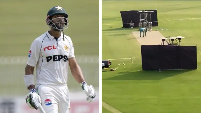 PCB Uses PECULIAR Tactics to Prepare The Pitch in Rawalpindi for The 3rd Pakistan vs England Test Shan Masood and Rawalpindi Pitch