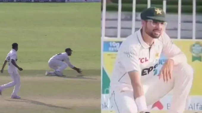 Shan Masood TROLLED For Dropping Easy Catch During Pakistan vs Bangladesh 2nd Test at Rawalpindi Shan Masood Catch Drop