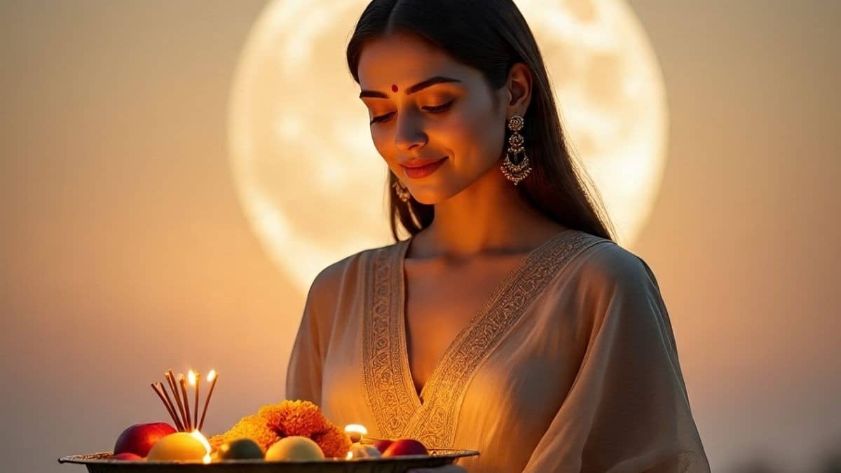 sharad Purnima 2025 know chand ki puja ke niyam aur Vidhi to seek vishnu and goddess Lakshmi blessings