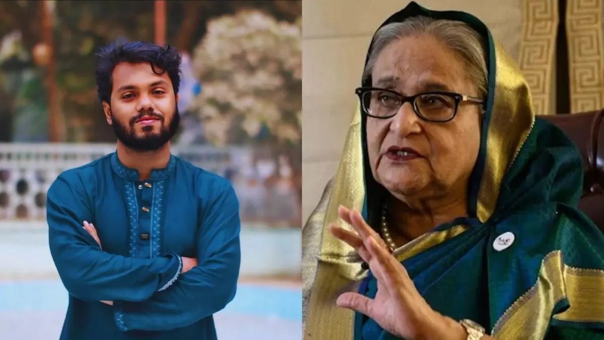 Sharif Usman Hadi And Sheikh Hasina