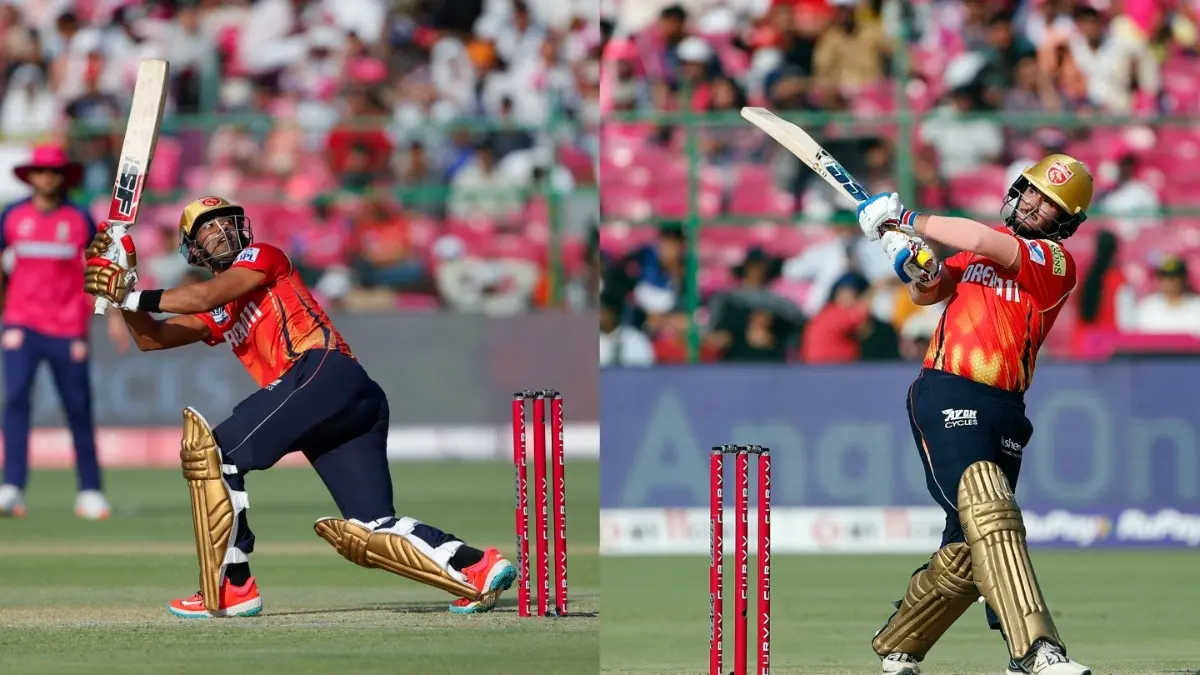 Not Nehal Wadhera or Shashank Singh! Punjab Kings Coach Feels 29-Year-Old's Spell Made 'Big Difference' For PBKS Over Rajasthan Royals Shashank Singh and Nehal Wadhera in action during RR vs PBKS clash