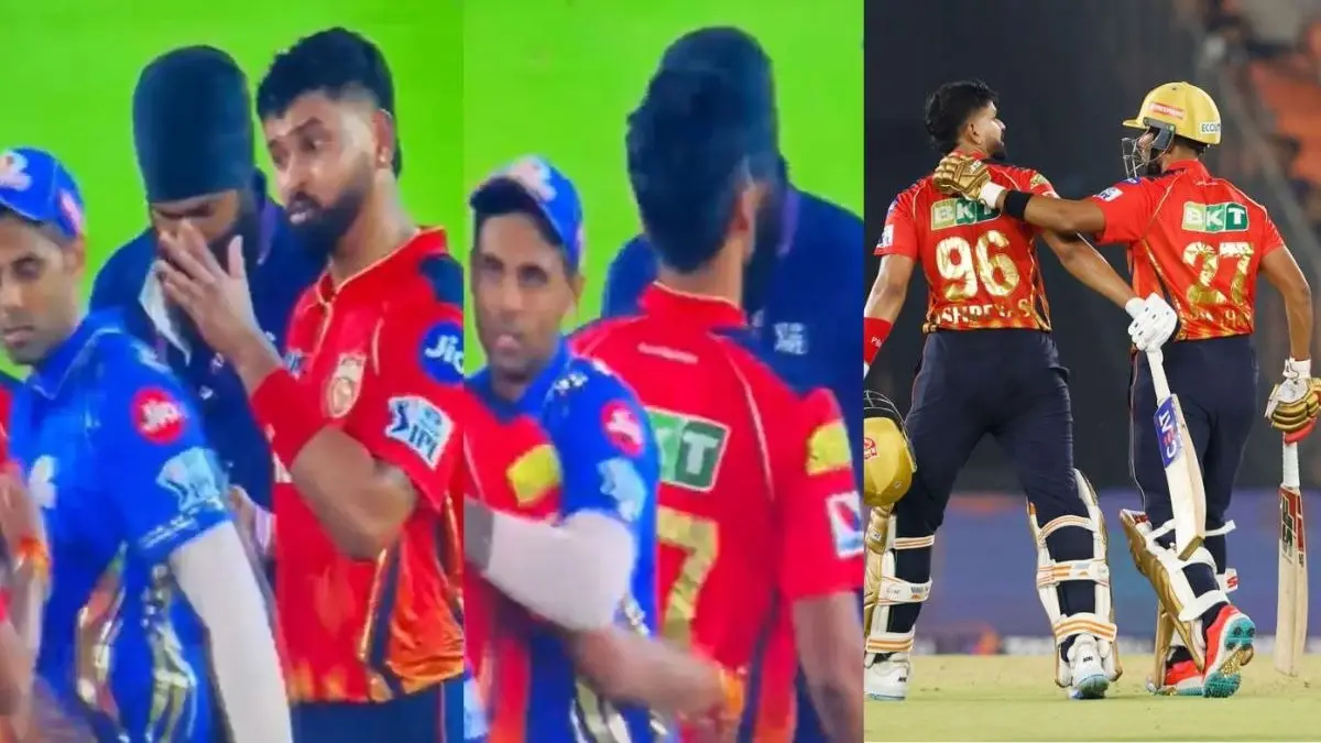 shashank singh breaks silence said shreyas iyer should have slapped me for qualifier 2 incident