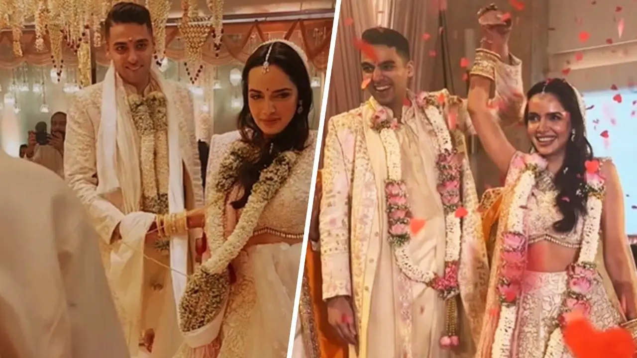 Shazahn Padamsee and Ashish Kanakia are now Man and wife