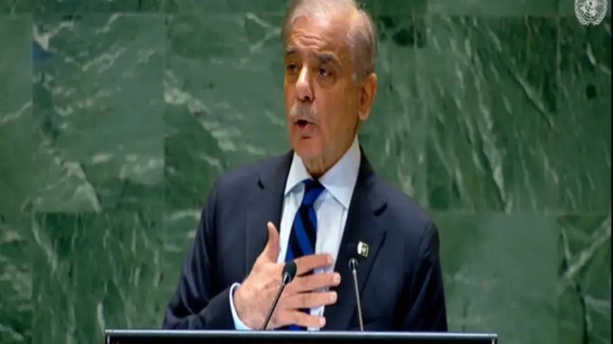 India must Reverse...': Pakistan PM Raises Article 370, Kashmir Issue in UN General Assembly Address Shehbaz Sharif