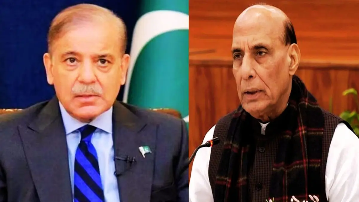 Shehbaz Sharif & Rajnath Singh