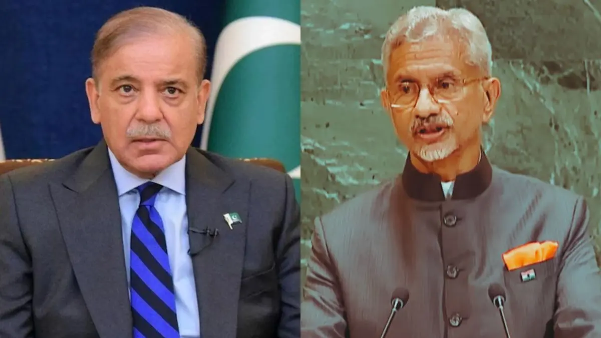 Shehbaz Sharif-S Jaishankar