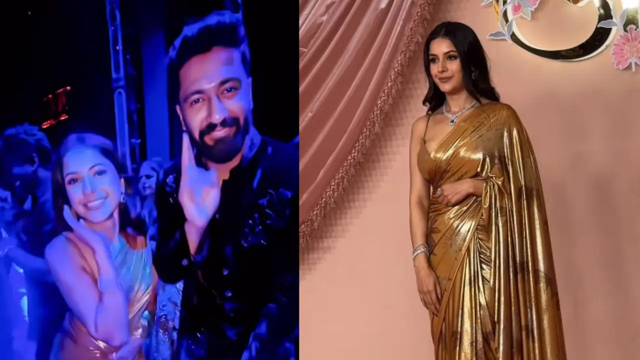 Shehnaaz Gill at Anant-Radhika Sangeet Night