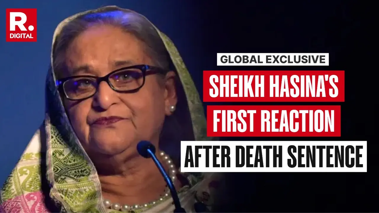 'Rigged Judgment By An Unelected Government': Sheikh Hasina’s First Reaction After Death Sentencing | EXCLUSIVE Sheikh Hasina Breaks Silence, Challenges Evidence After Bangladesh Court Announces Death Sentence | Read First Reaction