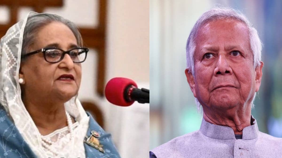 Sheikh Hasina Brands Yunus A 'Terror-Age' Puppet, Urges Uprising To Overthrow Regime Ahead Of Feb 12 Polls