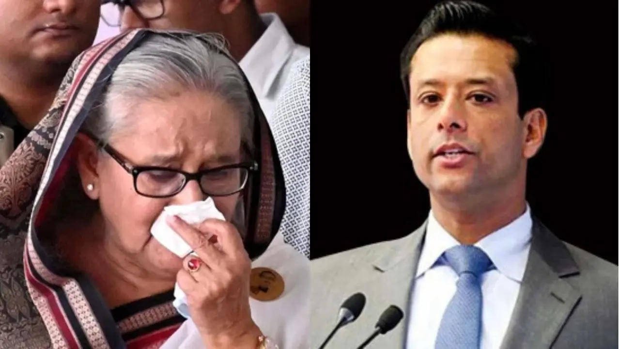 sheikh hasina son sajeeb wazed breaks silence on media reports about her mother