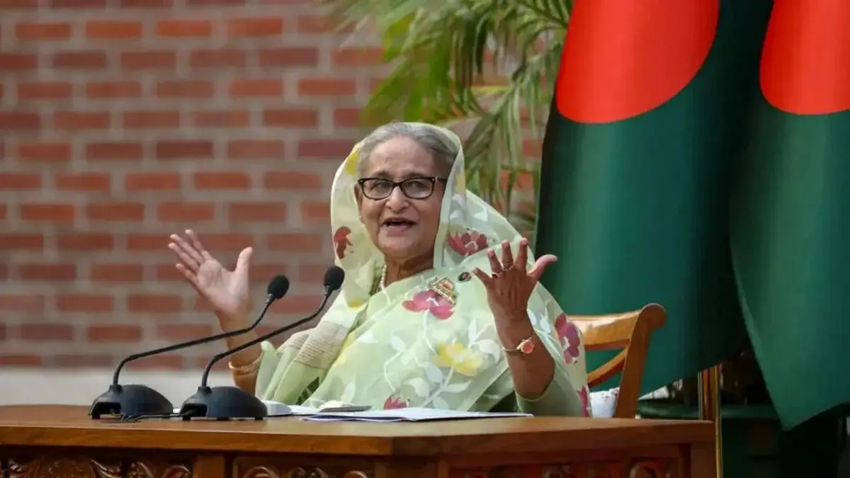 Sheikh Hasina Urges People to Oust Anti-Liberation Forces, Protect Bangladesh’s Secular Culture Sheikh Hasina Urges People to Oust Anti-Liberation Forces, Protect Bangladesh’s Secular Culture