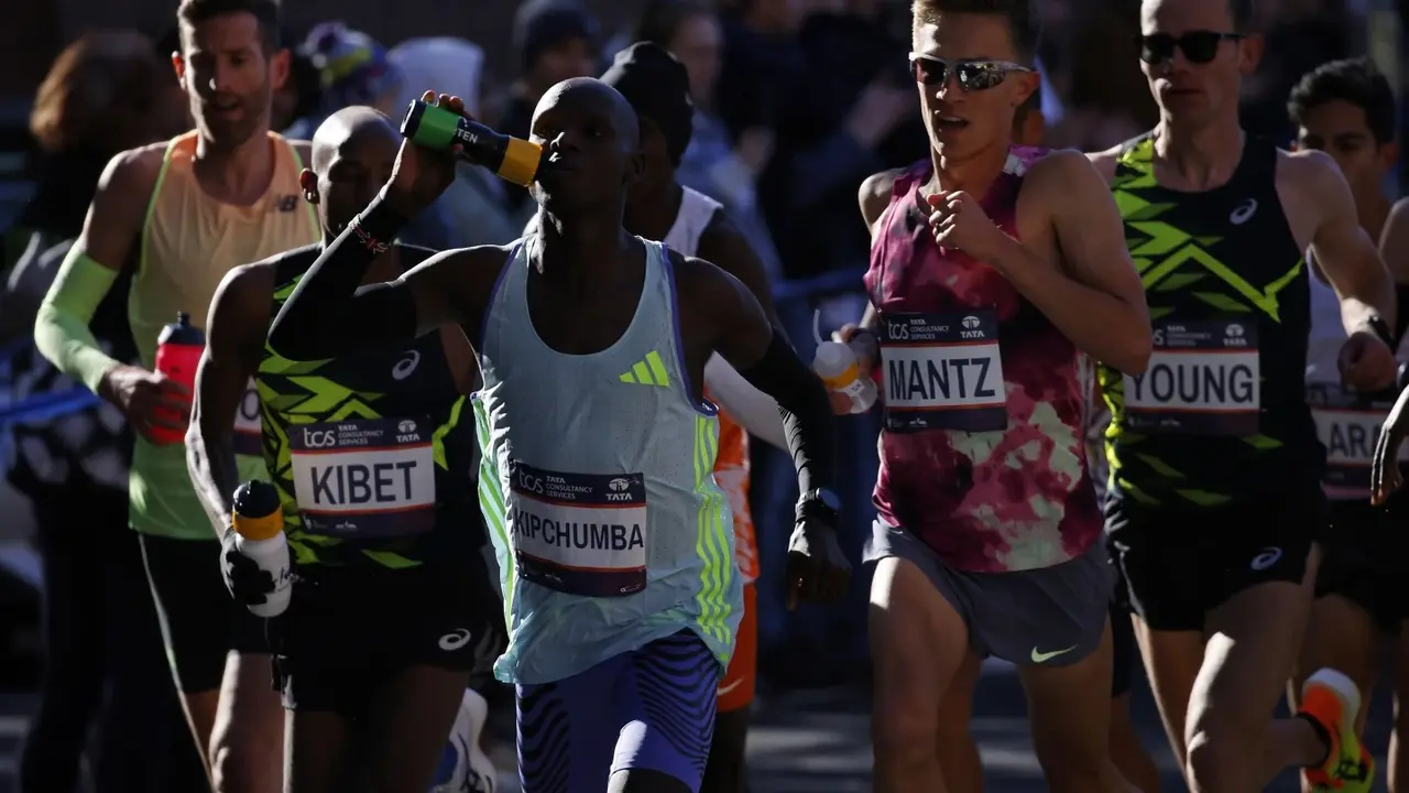 Kenya's Sheila Chepkirui wins the women's race at the New York City Marathon Sheila Chepkiru