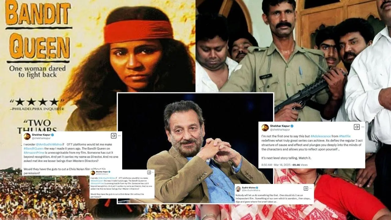 Shekhar Kapur Blasts Prime Video For Editing His Film The Bandit Queen Without Permission: Would They Have The Guts To... Shekhar Kapur Slams Streamer For Editing His Movie Without Permission