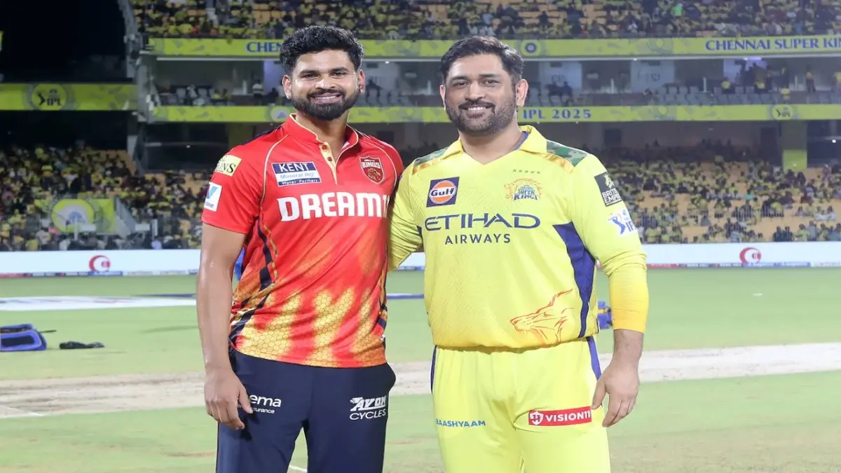 Sheryas Iyer's Punjab Kings face MS Dhoni's Chennai Super Kings