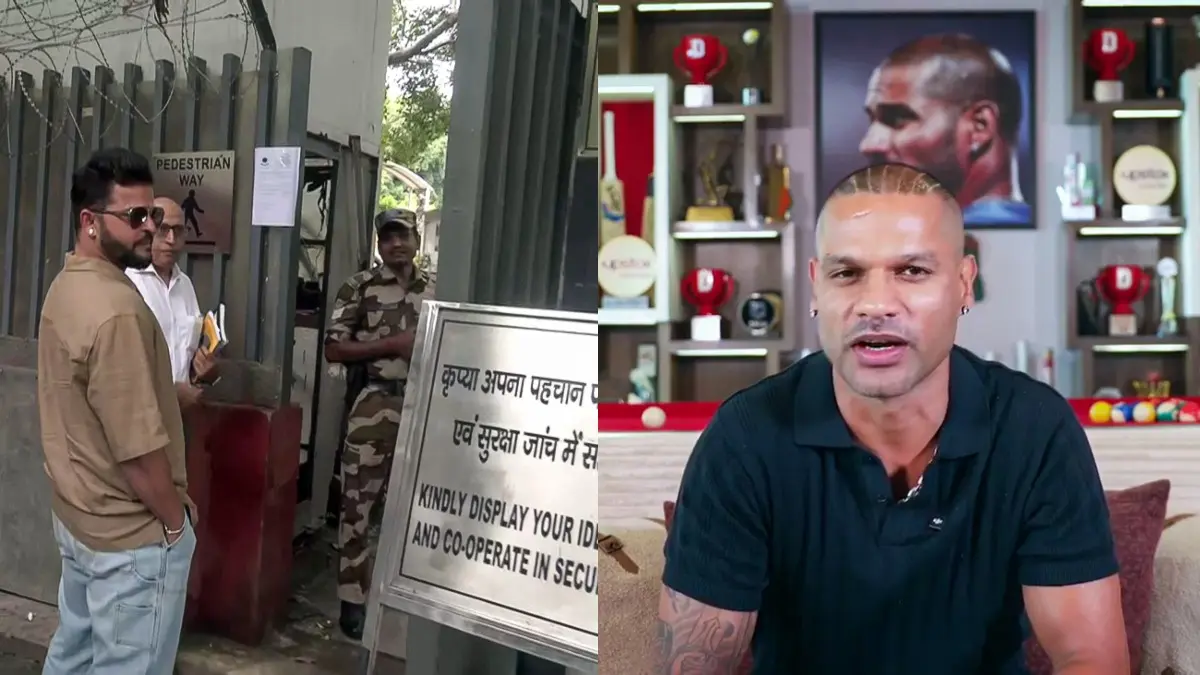 Shikhar Dhawan and Suresh Raina