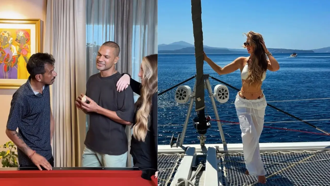 shikhar dhawan chahal video