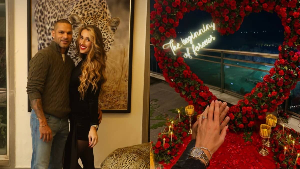 Shikhar Dhawan Confirms Engagement To Sophie Shine